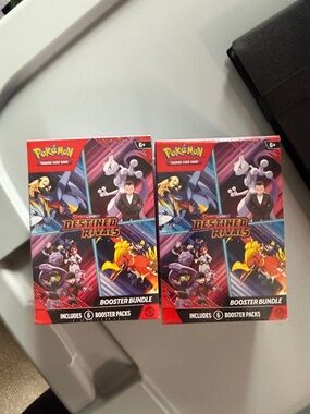 Pokémon Destined Rivals Booster Bundle x2